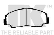 Sada brzdových destiček, kotoučová brzda NK 225106