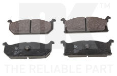 Sada brzdových destiček, kotoučová brzda NK 225202