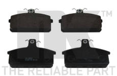 Sada brzdových destiček, kotoučová brzda NK 225212