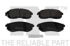 Sada brzdových destiček, kotoučová brzda NK 225222