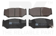 Sada brzdových destiček, kotoučová brzda NK 225223