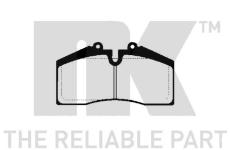 Sada brzdových destiček, kotoučová brzda NK 225602