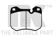 Sada brzdových destiček, kotoučová brzda NK 225603