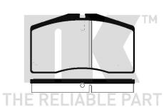 Sada brzdových destiček, parkovací brzda NK 225606