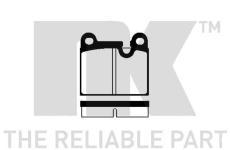 Sada brzdových destiček, kotoučová brzda NK 225608