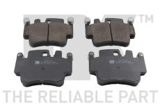 Sada brzdových destiček, kotoučová brzda NK 225613