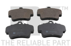 Sada brzdových destiček, kotoučová brzda NK 225614