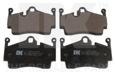 Sada brzdových destiček, kotoučová brzda NK 225616