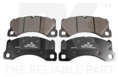 Sada brzdových destiček, kotoučová brzda NK 225618