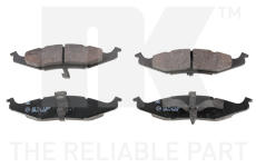 Sada brzdových destiček, parkovací brzda NK 229313