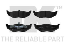 Sada brzdových destiček, kotoučová brzda NK 229317