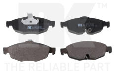 Sada brzdových destiček, kotoučová brzda NK 229327