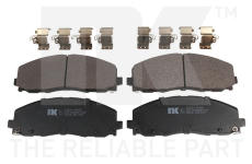 Sada brzdových destiček, kotoučová brzda NK 229331