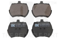 Sada brzdových destiček, kotoučová brzda NK 229900