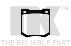 Sada brzdových destiček, kotoučová brzda NK 229901