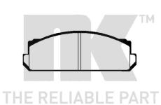 Sada brzdových destiček, kotoučová brzda NK 229909