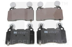 Sada brzdových destiček, kotoučová brzda NK 2299107