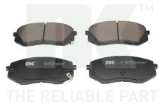 Sada brzdových destiček, kotoučová brzda NK 2299111