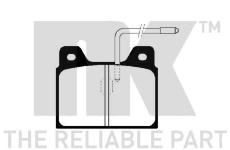 Sada brzdových destiček, parkovací brzda NK 229941