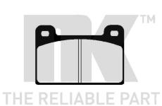 Sada brzdových destiček, kotoučová brzda NK 229943