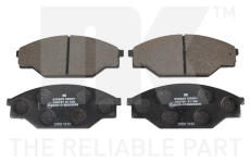 Sada brzdových destiček, kotoučová brzda NK 229963