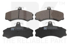 Sada brzdových destiček, kotoučová brzda NK 229964