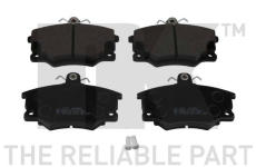 Sada brzdových destiček, kotoučová brzda NK 229982