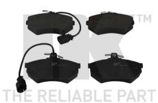 Sada brzdových destiček, kotoučová brzda NK 229984