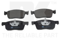 Sada brzdových destiček, parkovací brzda NK 229997