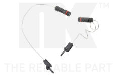 Vystrazny kontakt, opotrebeni oblozeni NK 280236