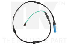 Vystrazny kontakt, opotrebeni oblozeni NK 280257