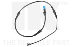 Vystrazny kontakt, opotrebeni oblozeni NK 281506