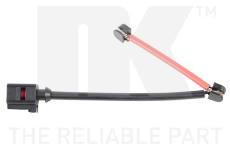 Vystrazny kontakt, opotrebeni oblozeni NK 284710