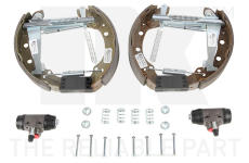 Sada brzdových čelistí NK 444734501