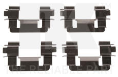 Sada prislusenstvi, oblozeni kotoucove brzdy NK 7926278