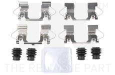 Sada prislusenstvi, oblozeni kotoucove brzdy NK 7936017