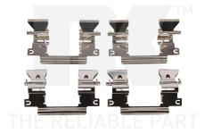 Sada prislusenstvi, oblozeni kotoucove brzdy NK 79991013