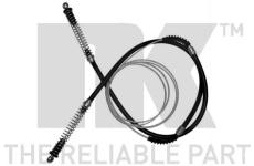 Tažné lanko, parkovací brzda NK 902336