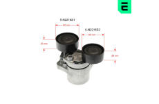 Napínák, žebrovaný klínový řemen OPTIMAL 0-N2216