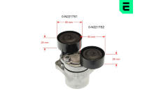 Napínák, žebrovaný klínový řemen OPTIMAL 0-N2217