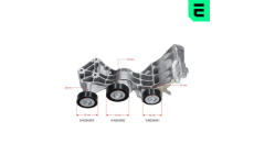 Napínák, žebrovaný klínový řemen OPTIMAL 0-N2245