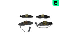 Sada brzdových destiček, kotoučová brzda OPTIMAL 10155