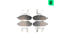 Sada brzdových destiček, kotoučová brzda OPTIMAL 10346