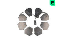 Sada brzdových destiček, kotoučová brzda OPTIMAL 10483