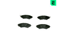 Sada brzdových destiček, kotoučová brzda OPTIMAL 12072