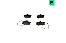 Sada brzdových destiček, kotoučová brzda OPTIMAL 12075