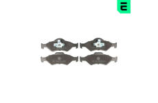 Sada brzdových destiček, kotoučová brzda OPTIMAL 12078