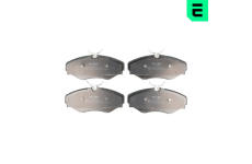 Sada brzdových destiček, kotoučová brzda OPTIMAL 12112