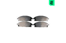 Sada brzdových destiček, kotoučová brzda OPTIMAL 12125