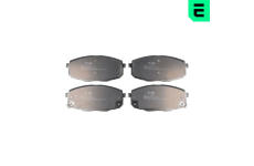 Sada brzdových destiček, kotoučová brzda OPTIMAL 12135